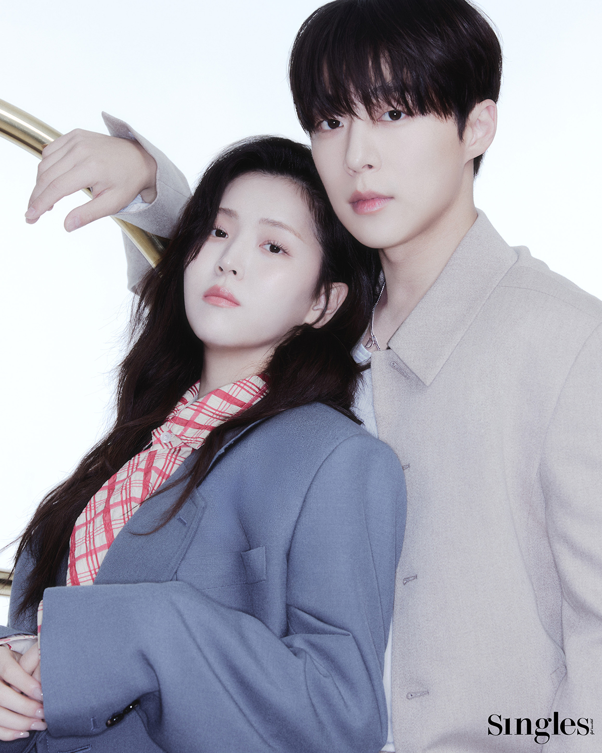 김지은과 배인혁의 싱글즈 화보 이미지, 싱글즈 화보, 배인혁 화보, 김지은 화보, 체크인한양 화보